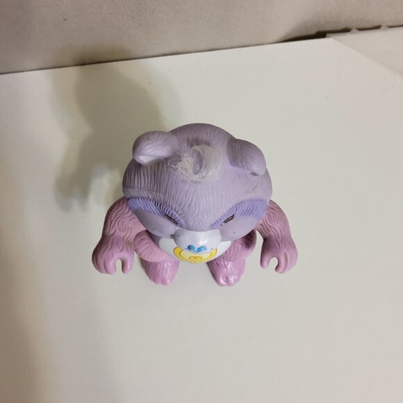 Vintage Care Bears BRIGHT HEART RACCOON Poseable Toy Figure - Picture 4 of 7